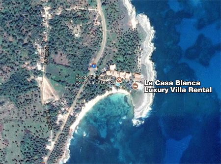 La Casa BLanca : Oceanfront Luxury Villa for Rent in Samana Bay Dominican Republic.